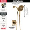 Monitor&reg; 17 Series Shower Trim with In2ition&reg; Two-in-One Shower (Recertified)