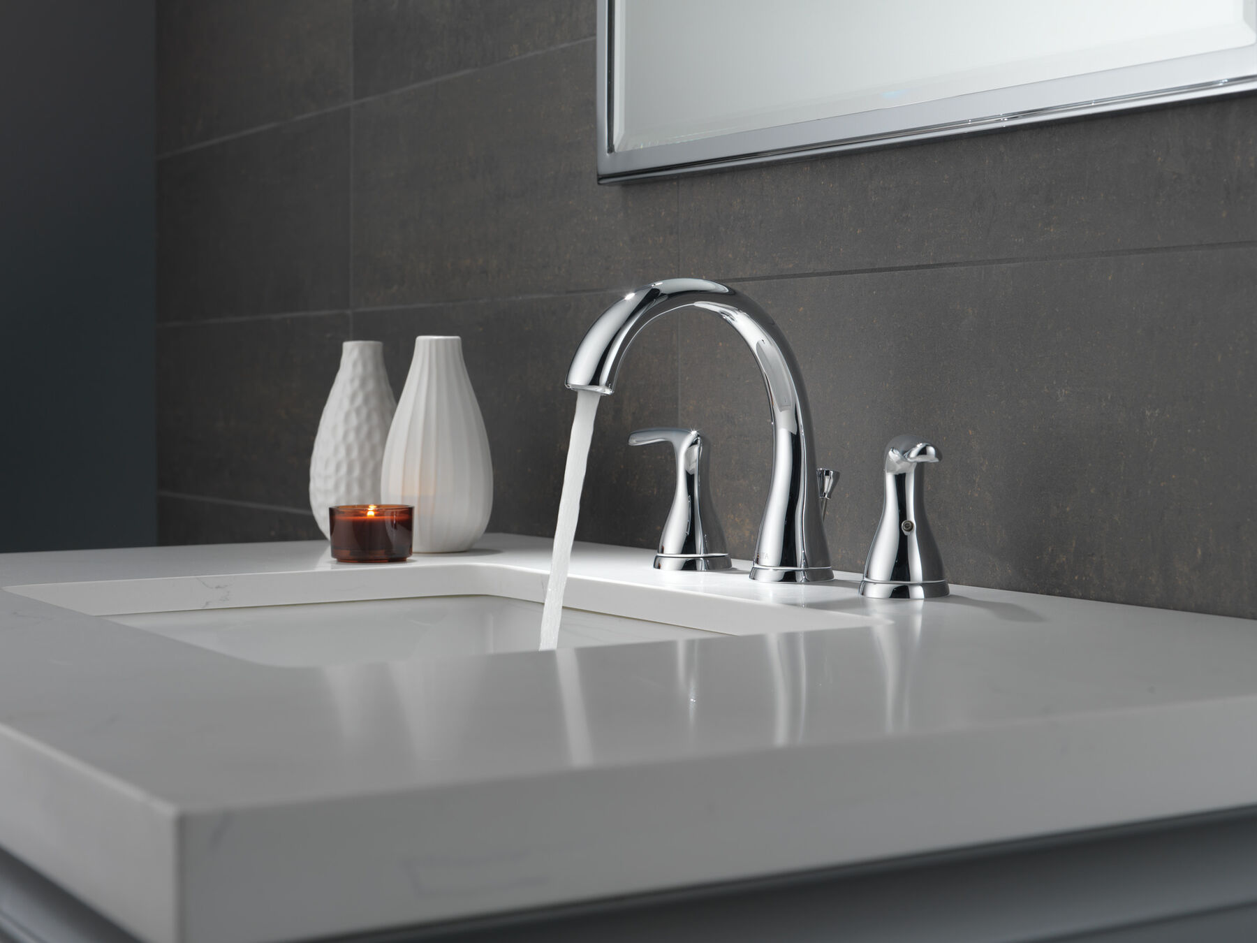 Two Handle Widespread Lavatory Faucet