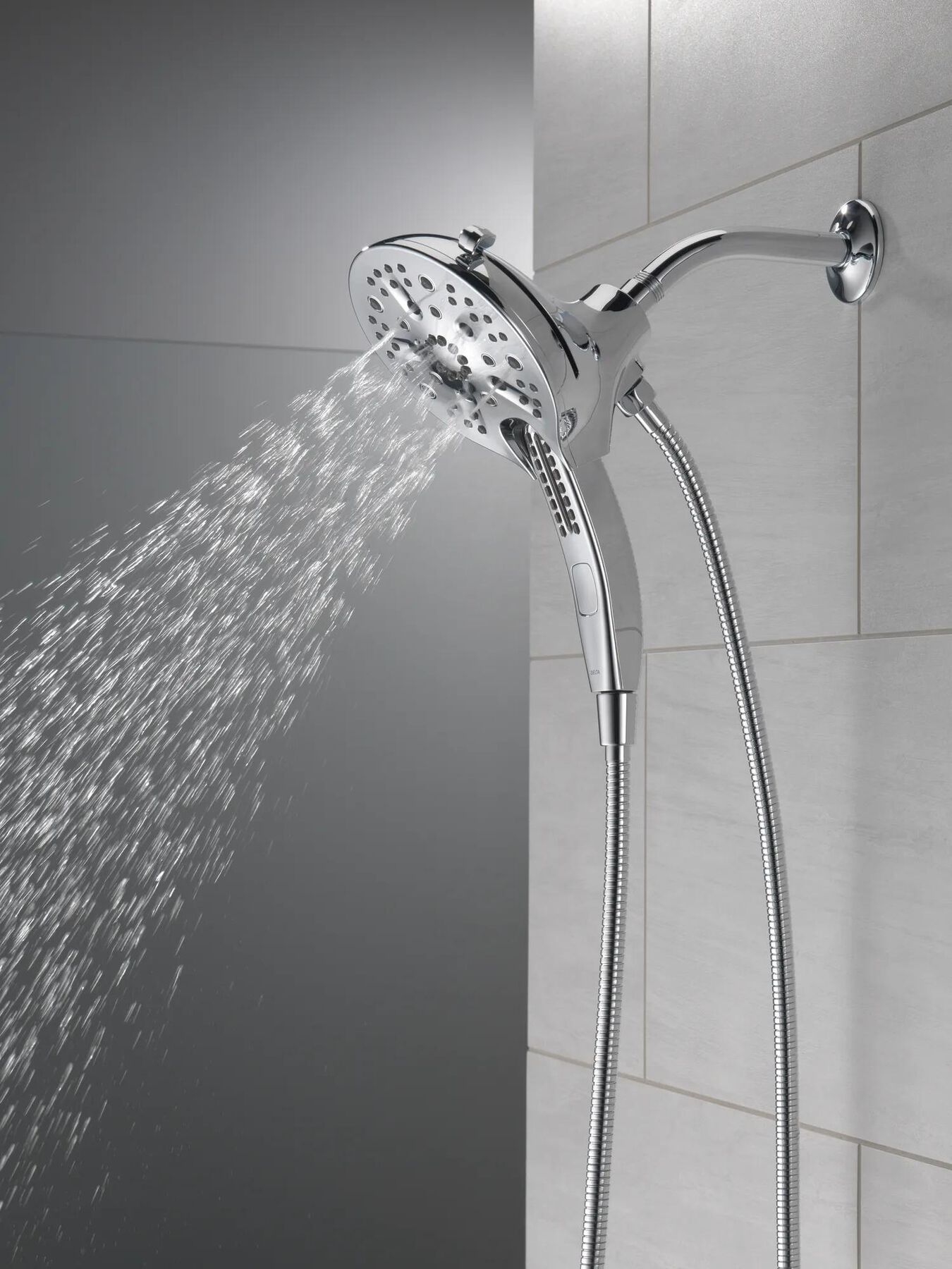 In2ition&reg; H<sub>2</sub>Okinetic&reg; 5-Setting Two-in-One Shower (Recertified)