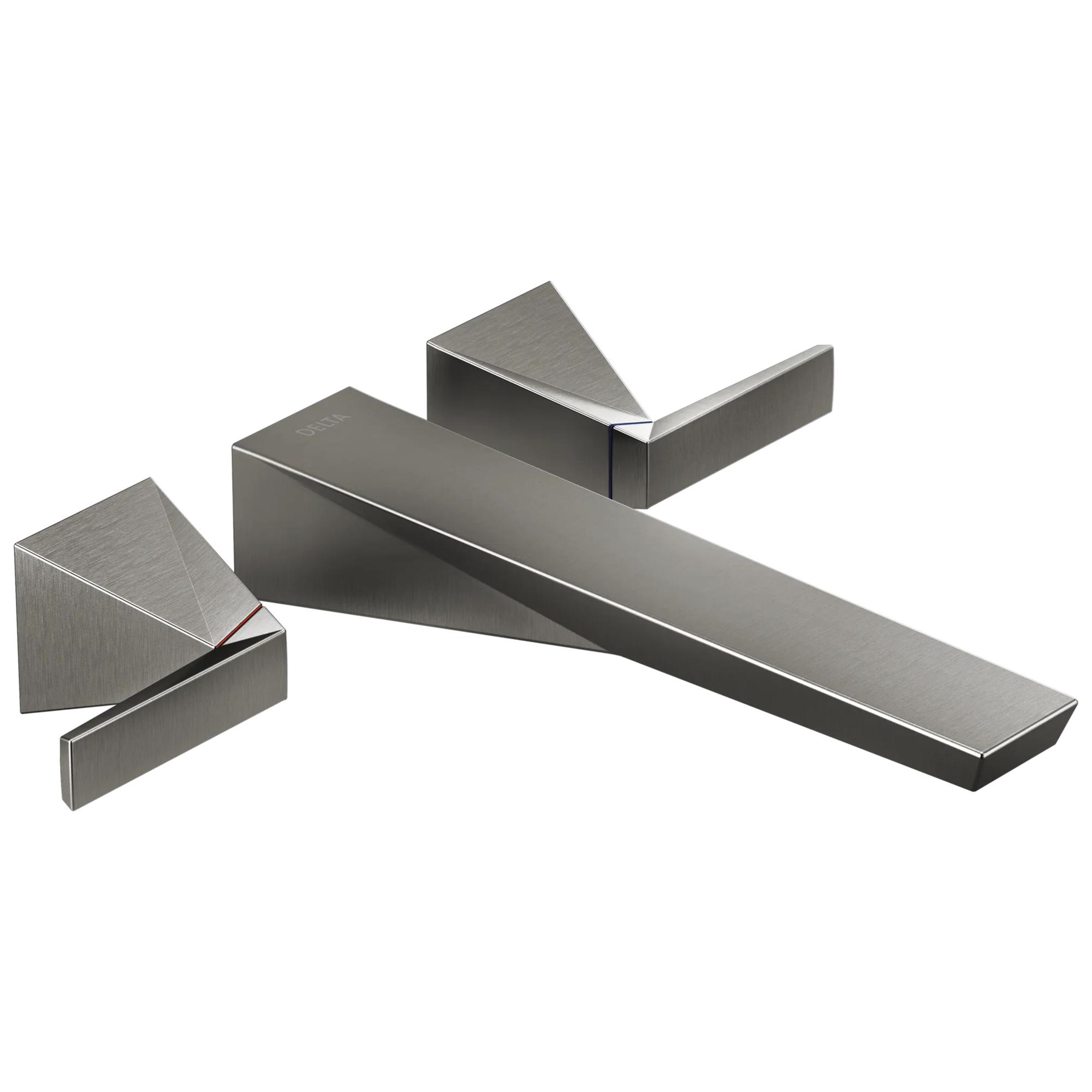 Two-Handle Wall Mount Tub Filler Trim