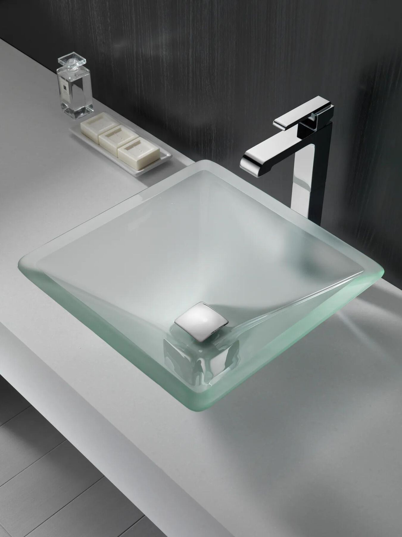 Vessel Bathroom Faucet w/Riser (Recertified)