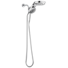 HydroRain&reg; H<sub>2</sub>Okinetic&reg; 5-Setting Two-in-One Shower Head (Recertified)