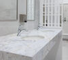 Single Hole Metering Slow-Close Bathroom Faucet