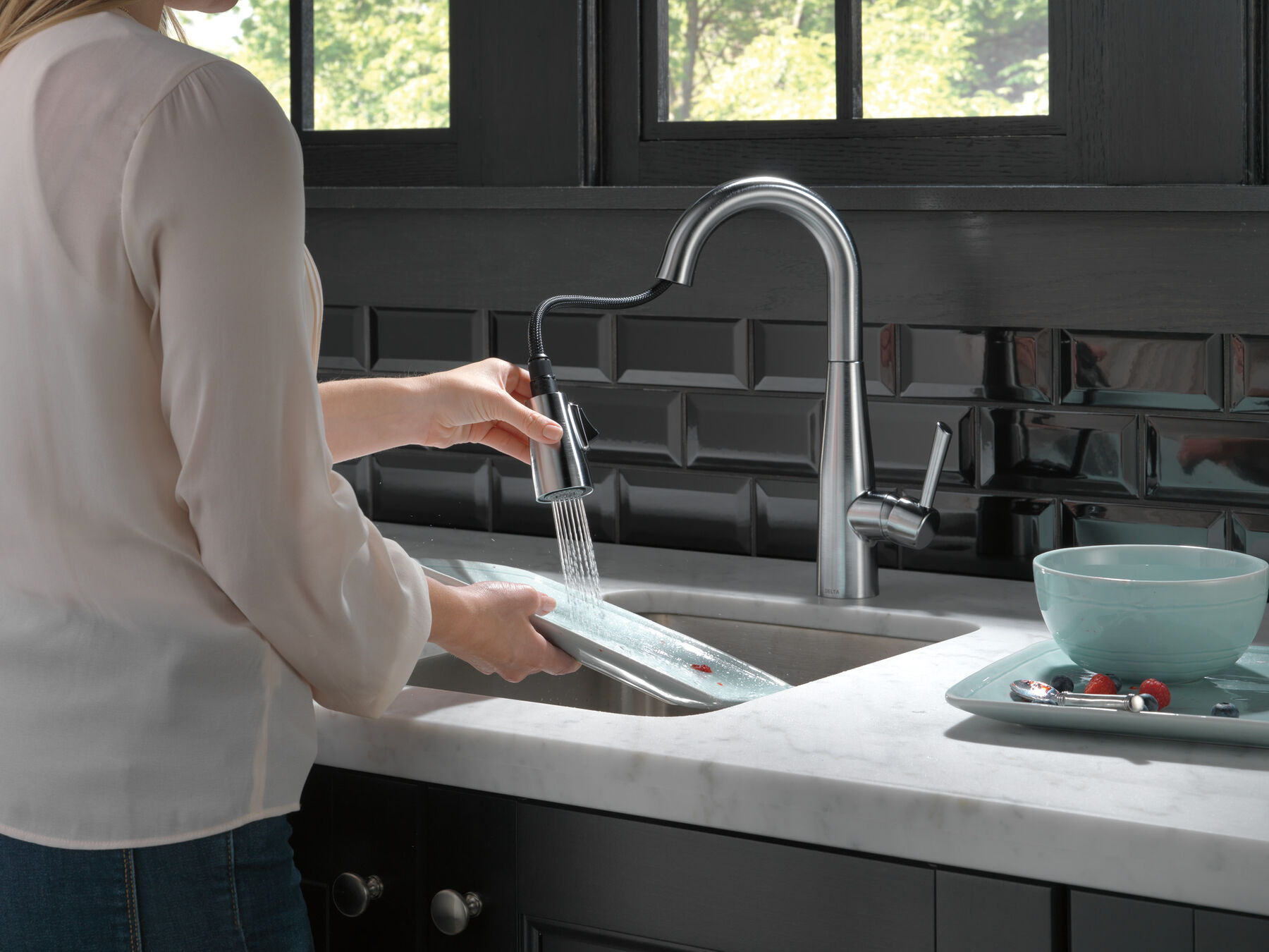 Single Handle Pull-Down Bar / Prep Faucet