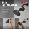 Standard Shower Filter with 6-Setting Showerhead and Mount Bundle