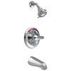 Monitor&reg; 13 Series Tub and Shower Trim - Push Button Diverter