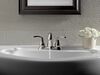 Two Handle Centerset Bathroom Faucet (Recertified)