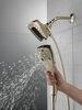 H<sub>2</sub>Okinetic&reg; In2ition&reg; 5-Setting Two-in-One Shower
