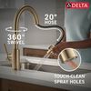 Single Handle Pull-Down Kitchen Faucet&nbsp;