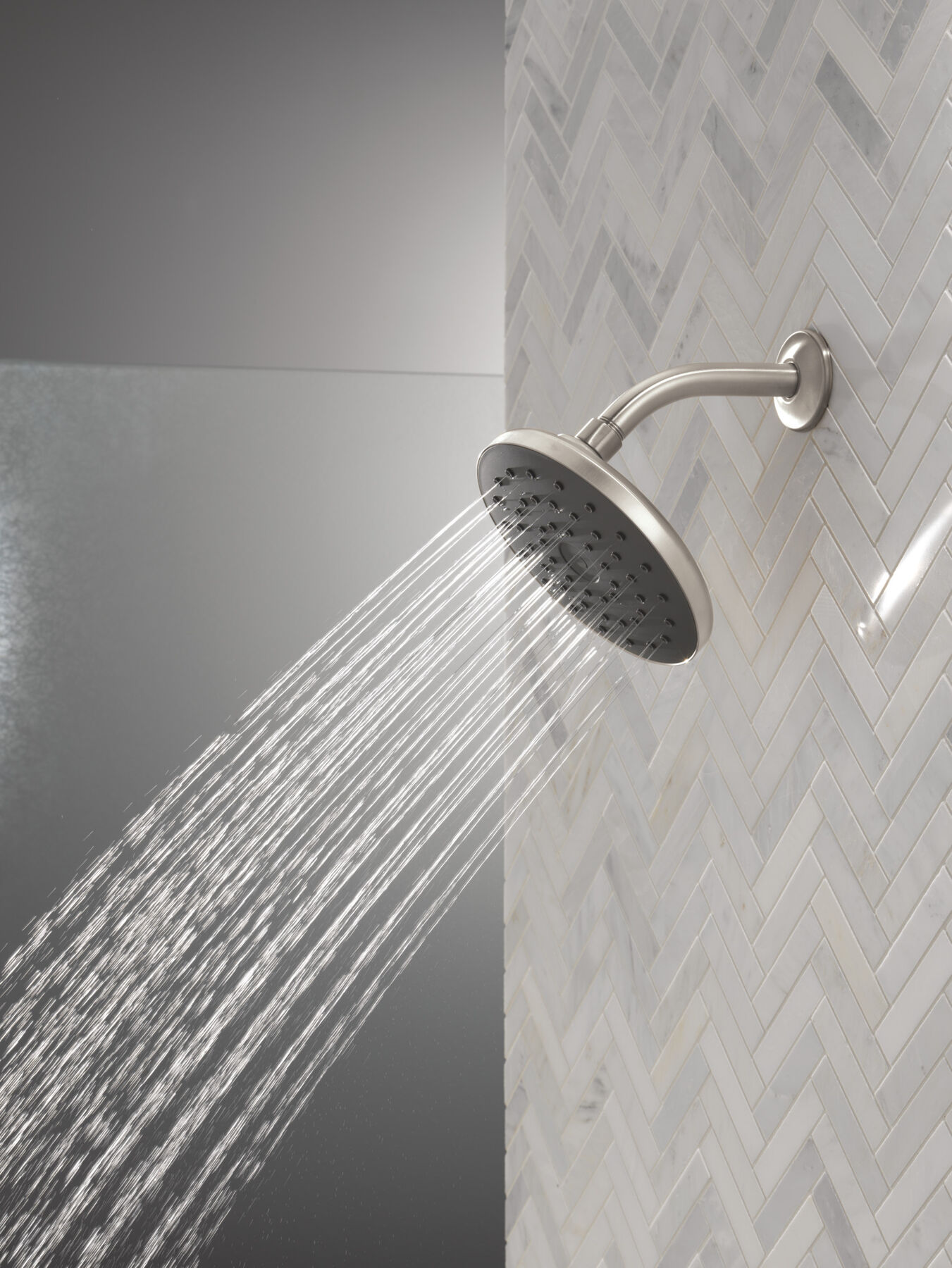 PivotPro&trade; Raincan Shower Head with TouchClean&reg; Spray Face
