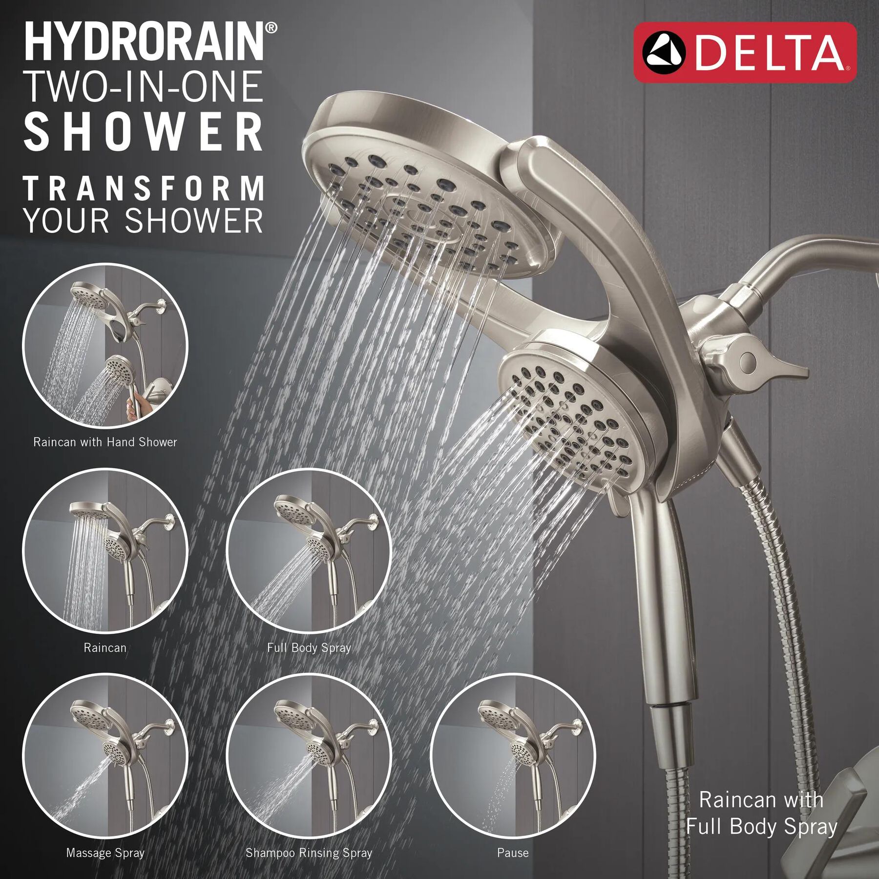 HydroRain&reg; 14 Series Tub and Shower