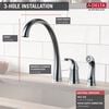 Single Handle Kitchen Faucet with Spray