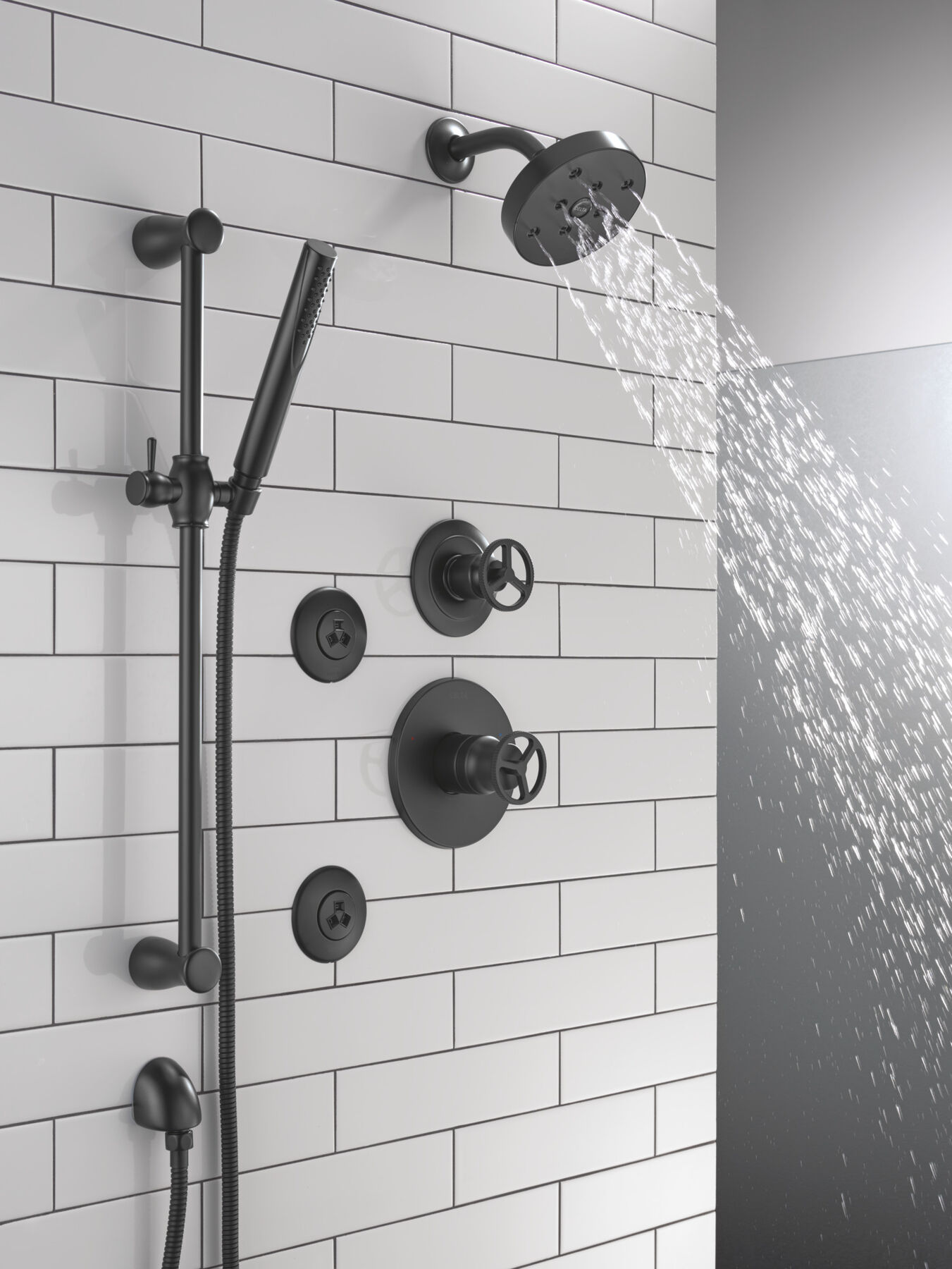 Premium Single-Setting Slide Bar Hand Shower