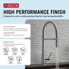 Single-Handle Pull-Down Spring Kitchen Faucet