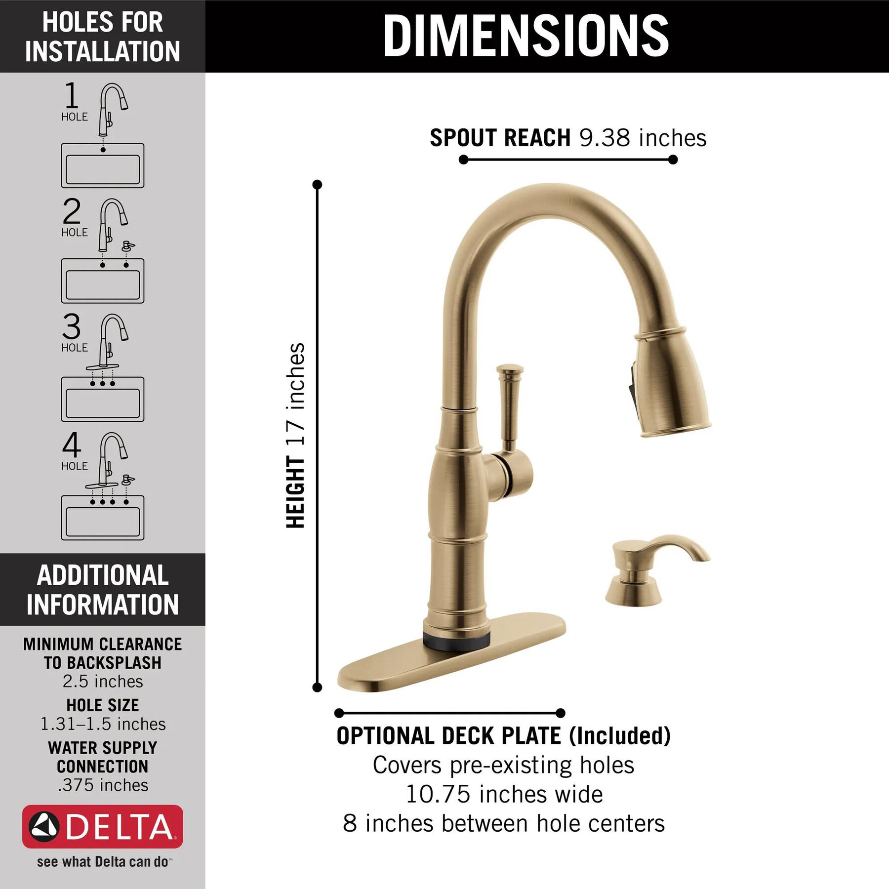 Single Handle Pull-Down Kitchen Faucet with Touch<sub>2</sub>O&reg; Technologyand Soap Dispenser