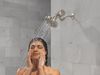 H<sub>2</sub>Okinetic&reg; 5-Setting Contemporary Raincan Shower Head