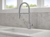Single-Handle Pull-Down Spring Kitchen Faucet