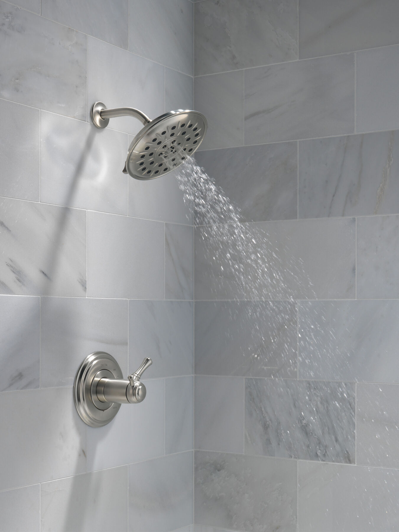 H2Okinetic&reg; 4-Setting Shower Head with Ultrasoak&reg;