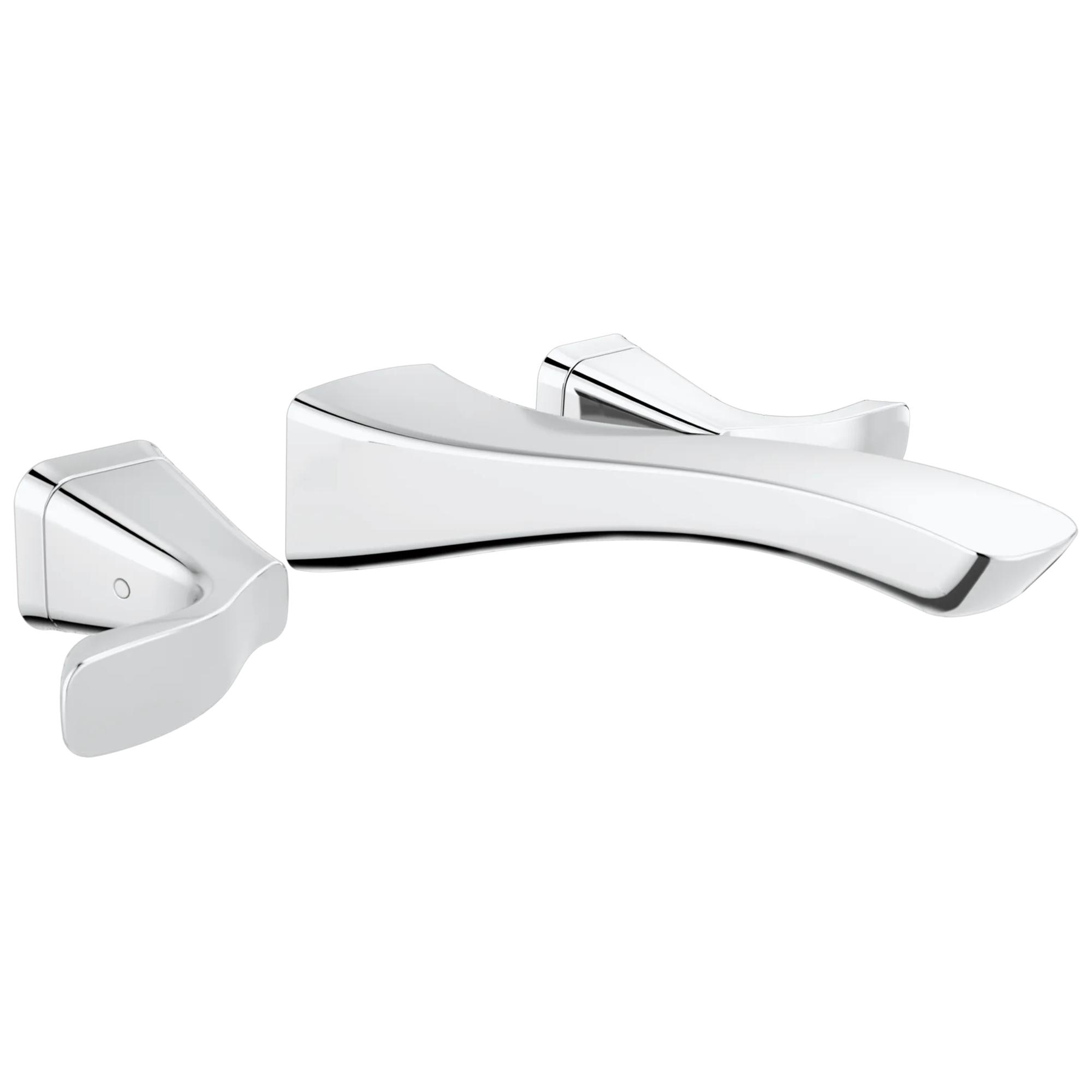 Two Handle Wall Mount Bathroom Faucet Trim