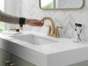 Two Handle Centerset Pull-Down Bathroom Faucet