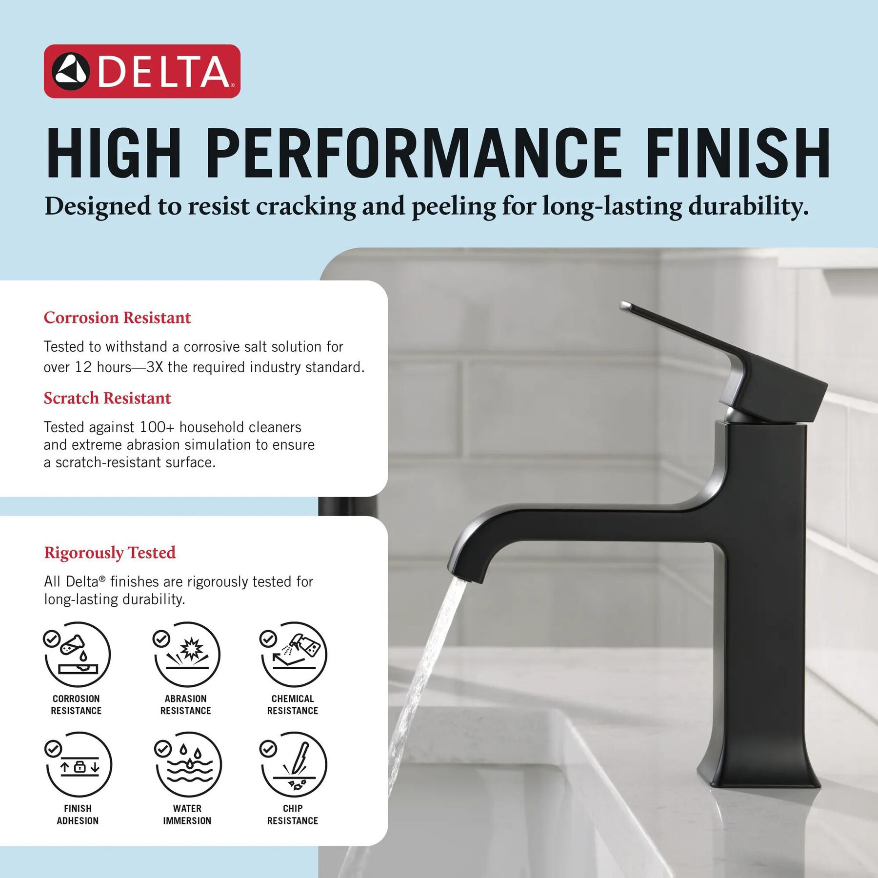 Single Handle Bathroom Faucet