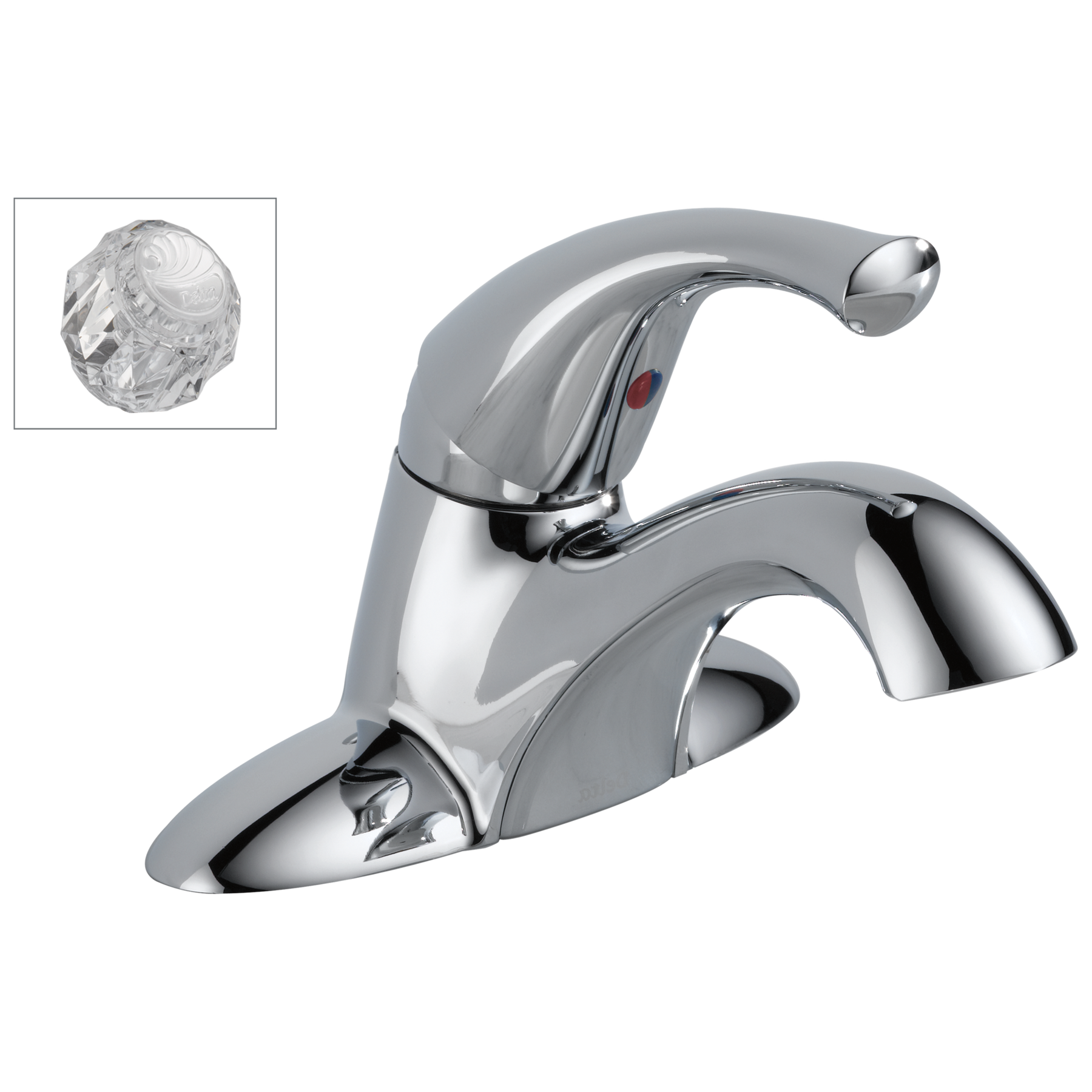 Single Handle Centerset Bathroom Faucet