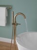 Contemporary Floor-Mount Tub Filler Trim (Recertified)