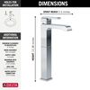 Vessel Bathroom Faucet w/Riser (Recertified)