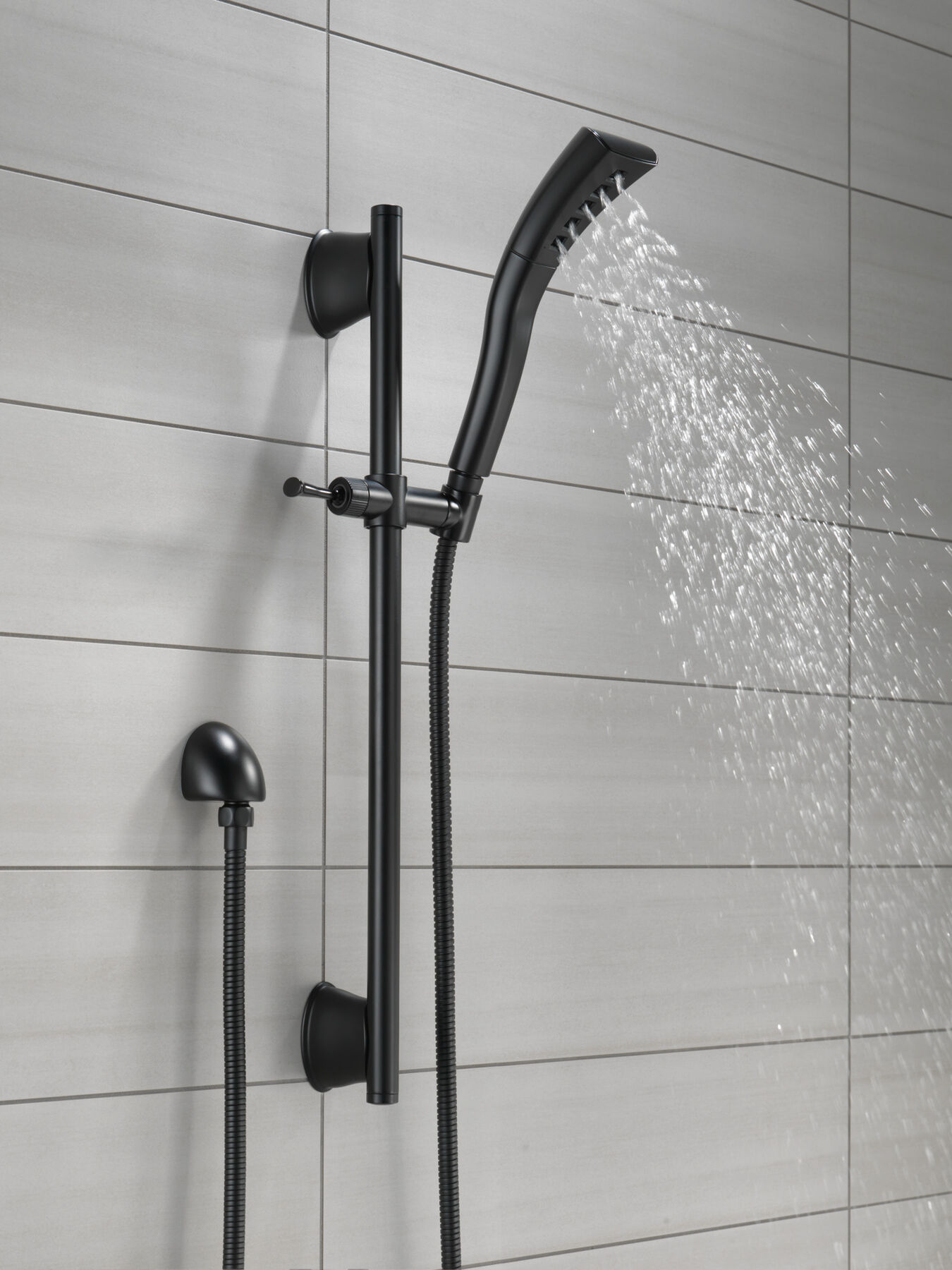H<sub>2</sub>Okinetic&reg; Single-Setting Slide Bar Hand Shower (Recertified)