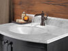 Single Handle Channel Bathroom Faucet (Recertified)