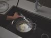 Single Handle Pull-Down Kitchen Faucet With Spring Spout