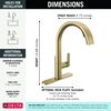 Single Handle Pull-Down Kitchen Faucet (Recertified)