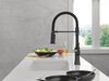Single Handle Pull-Down Spring Kitchen Faucet
