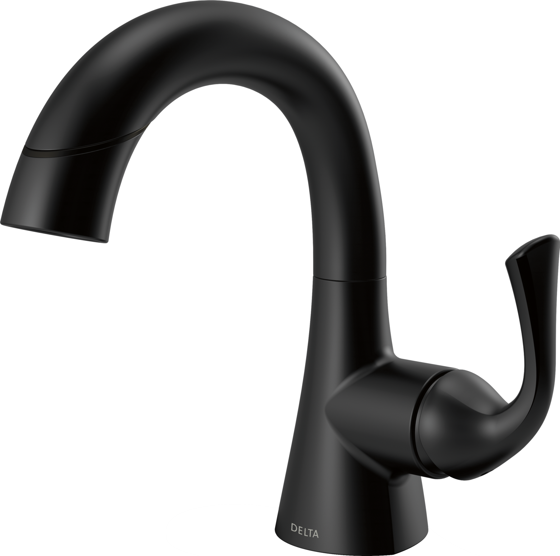 Single Handle Pull-Down Bathroom Faucet