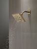 H<sub>2</sub>Okinetic&reg; 5-Setting Angular Modern Raincan Shower Head