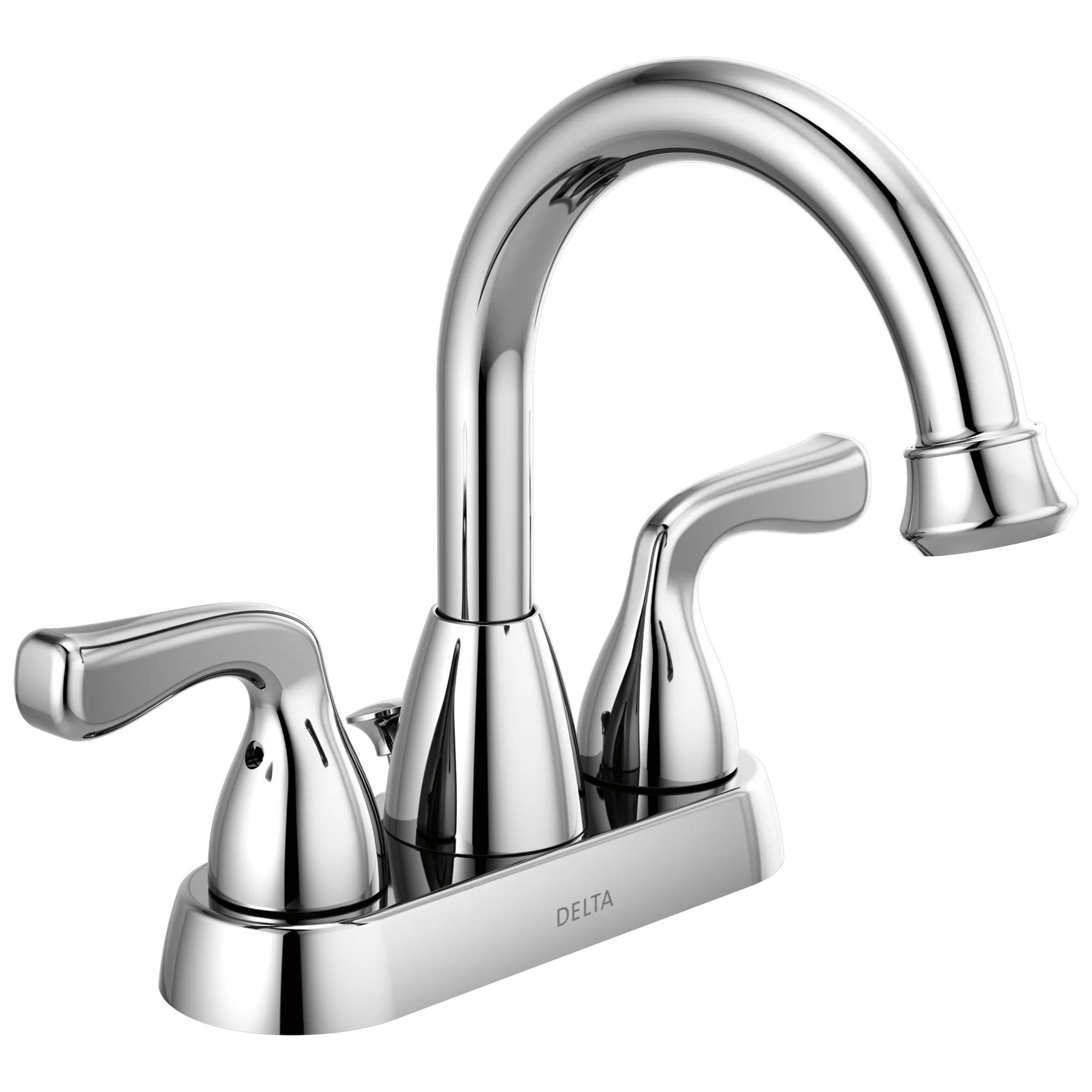 Two Handle Centerset Bathroom Faucet (Recertified)
