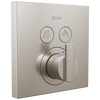 Angular Modern Push-Button Shower