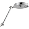 Single-Setting Adjustable Arm Raincan Shower Head