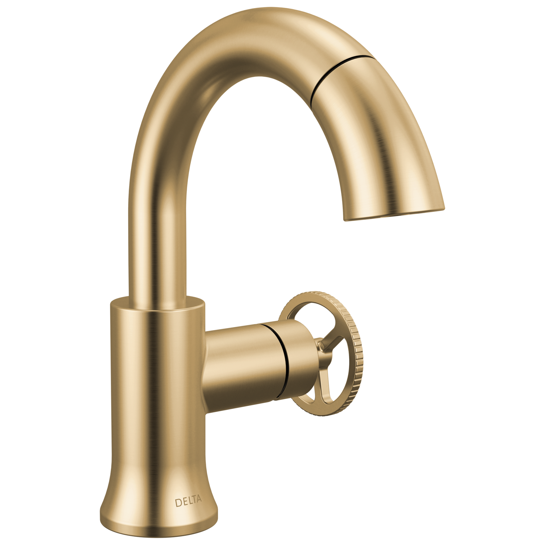 Single Handle Pull-Down Bathroom Faucet