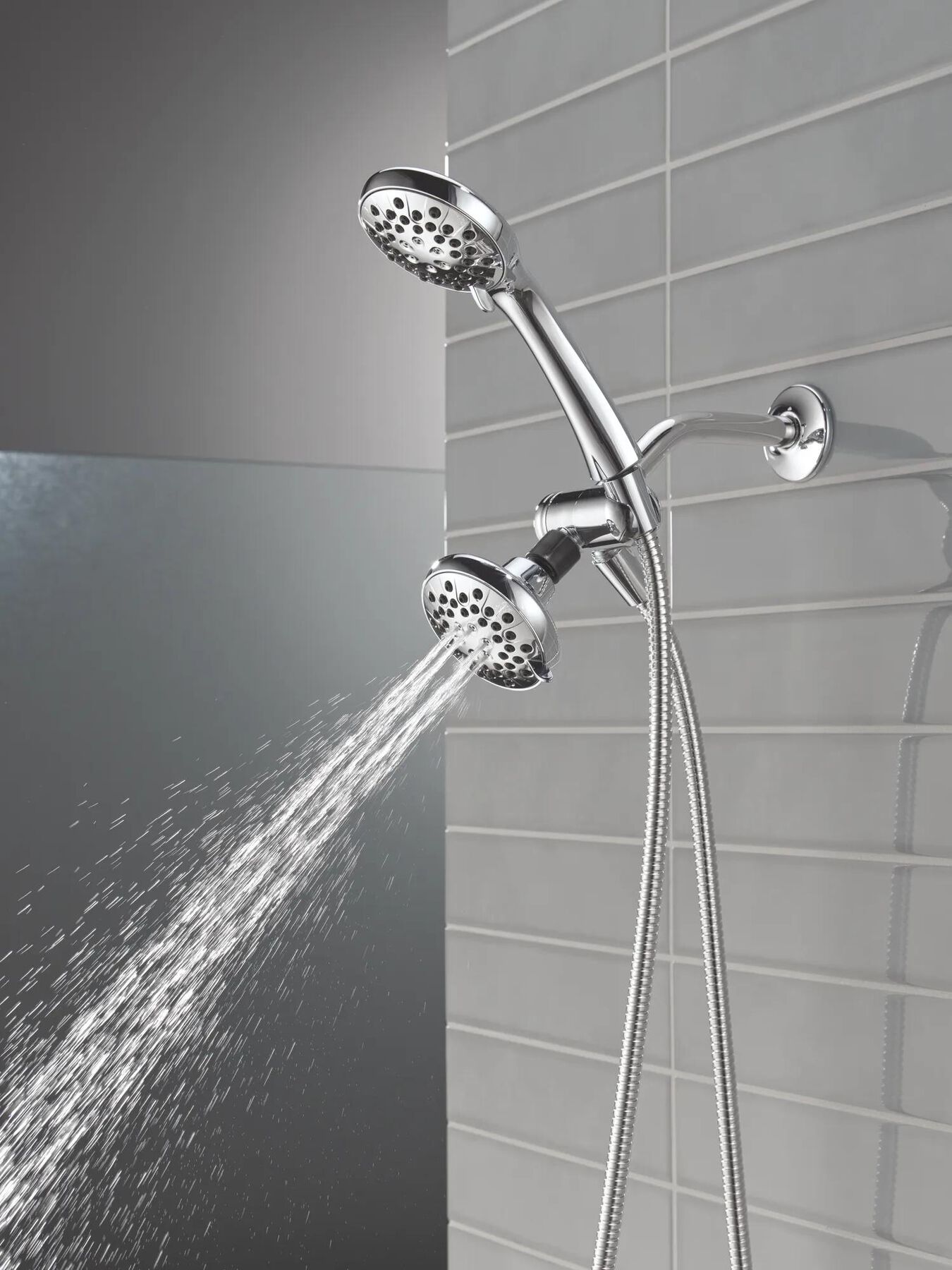 3-Setting Combination Shower in Chrome - 1.75 GPM