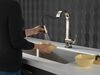 Single Handle Pull Down Bar/Prep Faucet With Touch<sub>2</sub>O Technology
