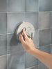 Round Contemporary Push-Button Shower