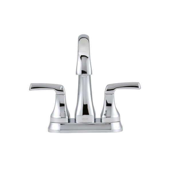 Two Handle Centerset Bathroom Faucet (Recertified)
