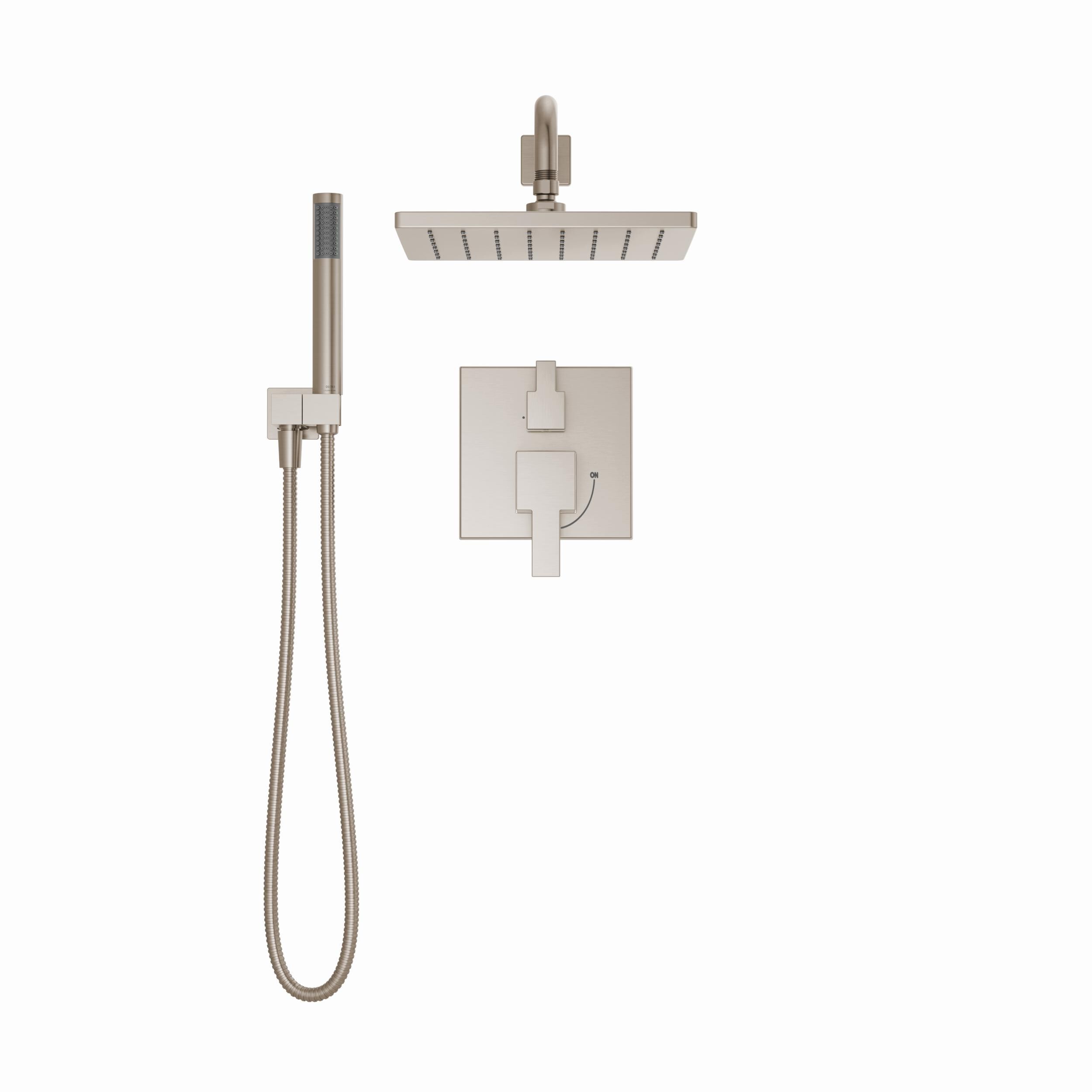 Raincan Shower Rough & Trim w/ HS 14S (Recertified) in Spotshield