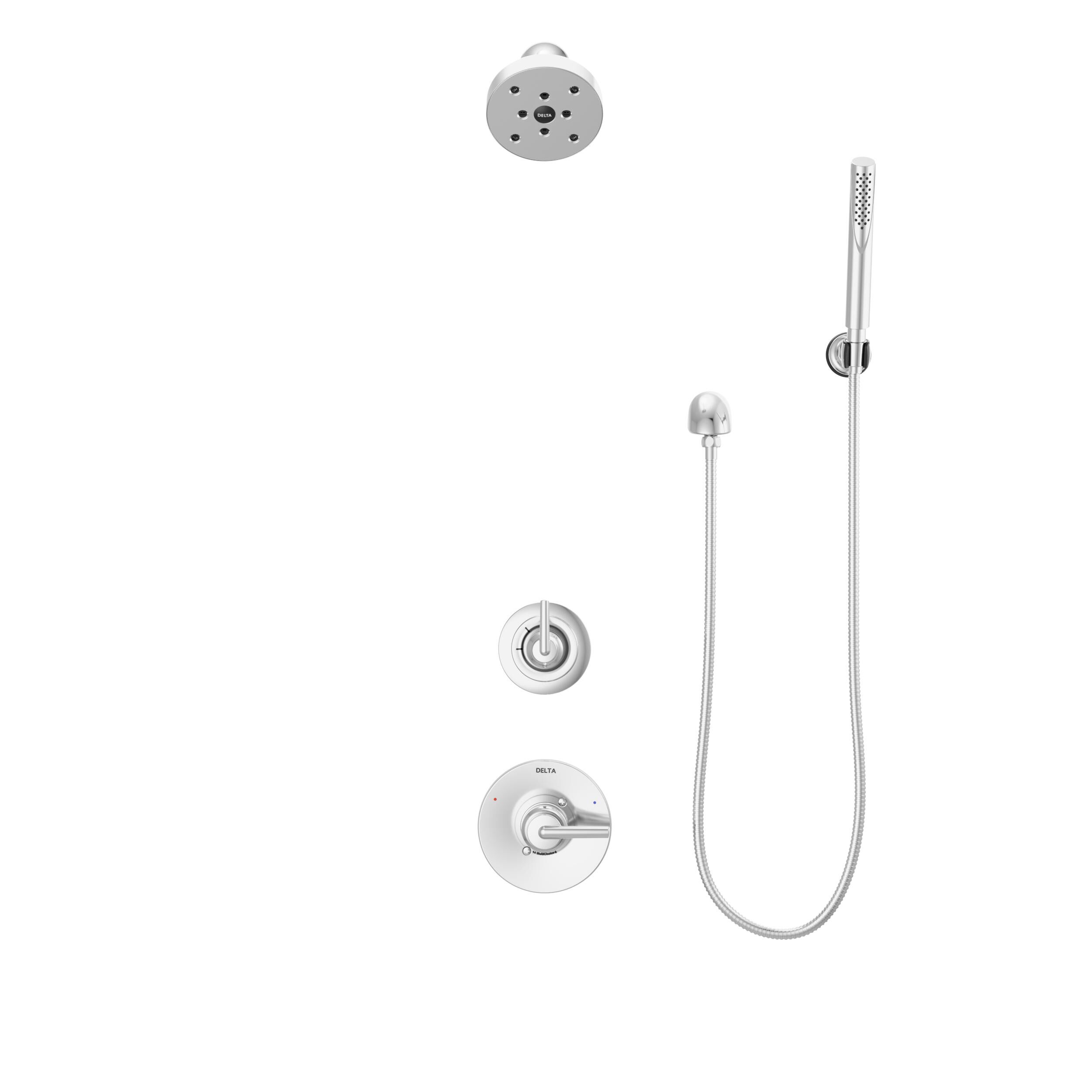 3-Setting Custom Shower Bundle in Chrome FVS6-TR211 | Delta Faucet