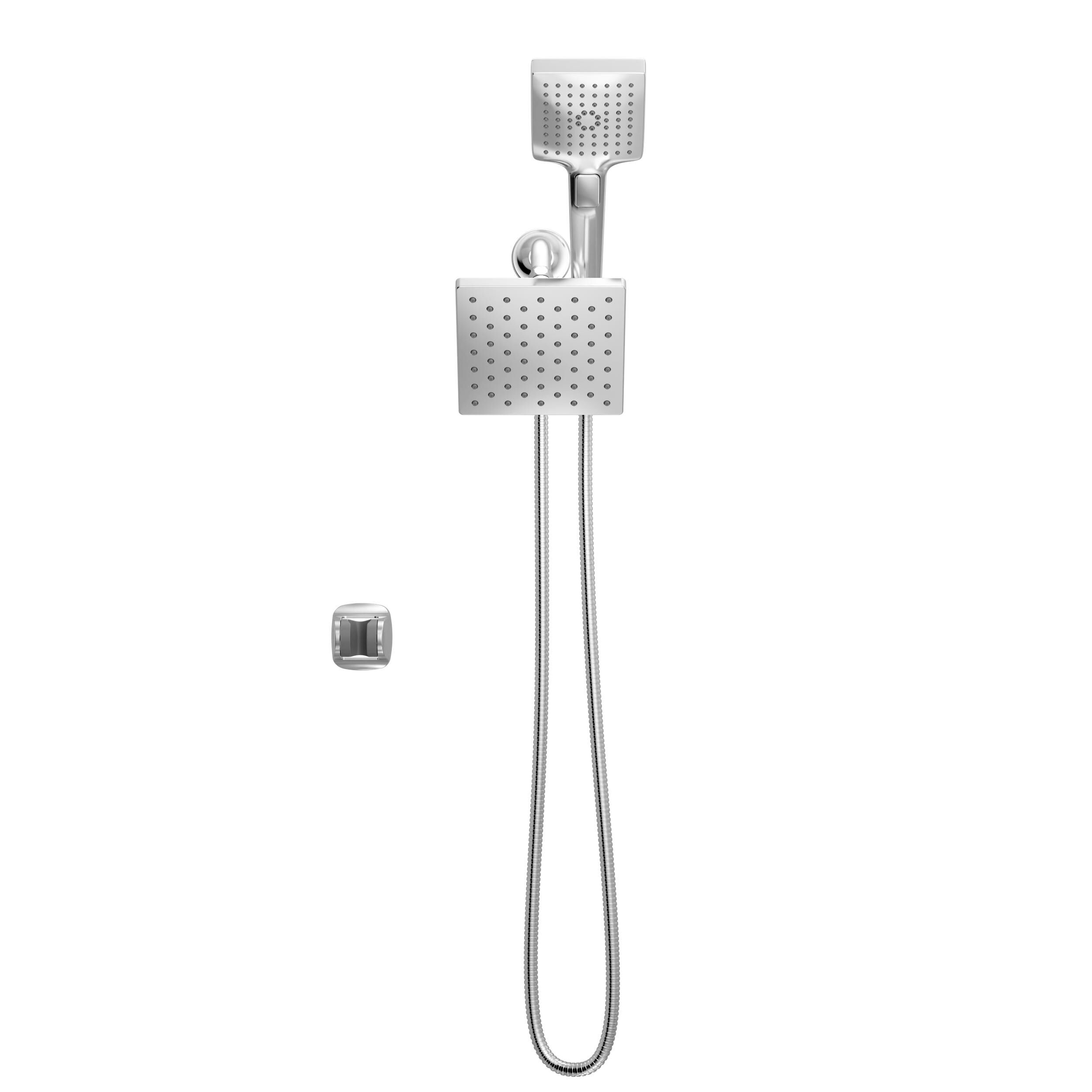 5-Setting Two-in-One Combination Shower with Additional Mount in