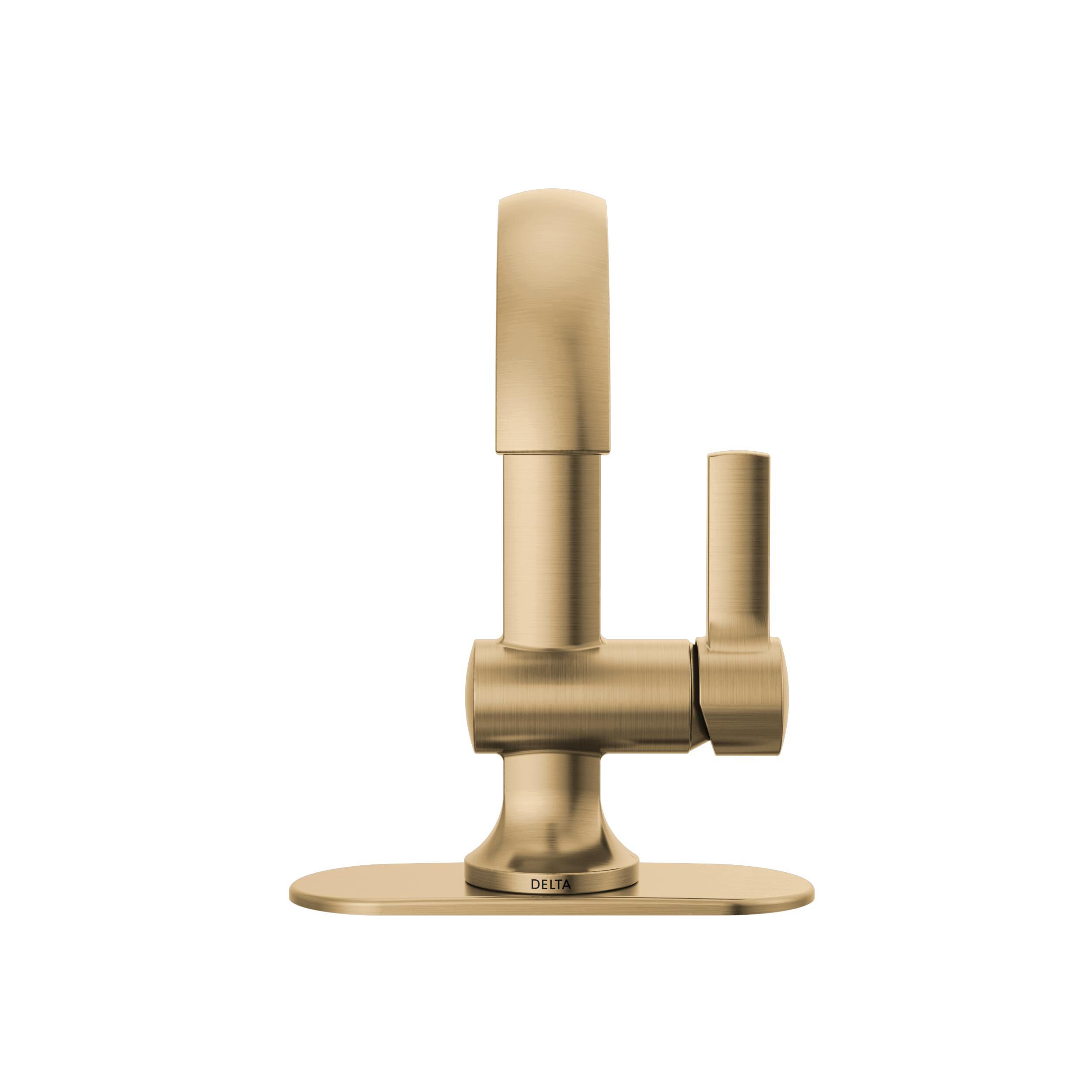Single Handle Bathroom Faucet in Champagne Bronze 15855LF-CZ