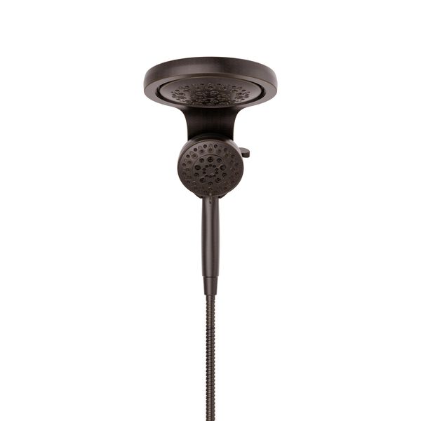 HydroRain&reg; H<sub>2</sub>Okinetic&reg; 5-Setting Two-in-One Shower Head