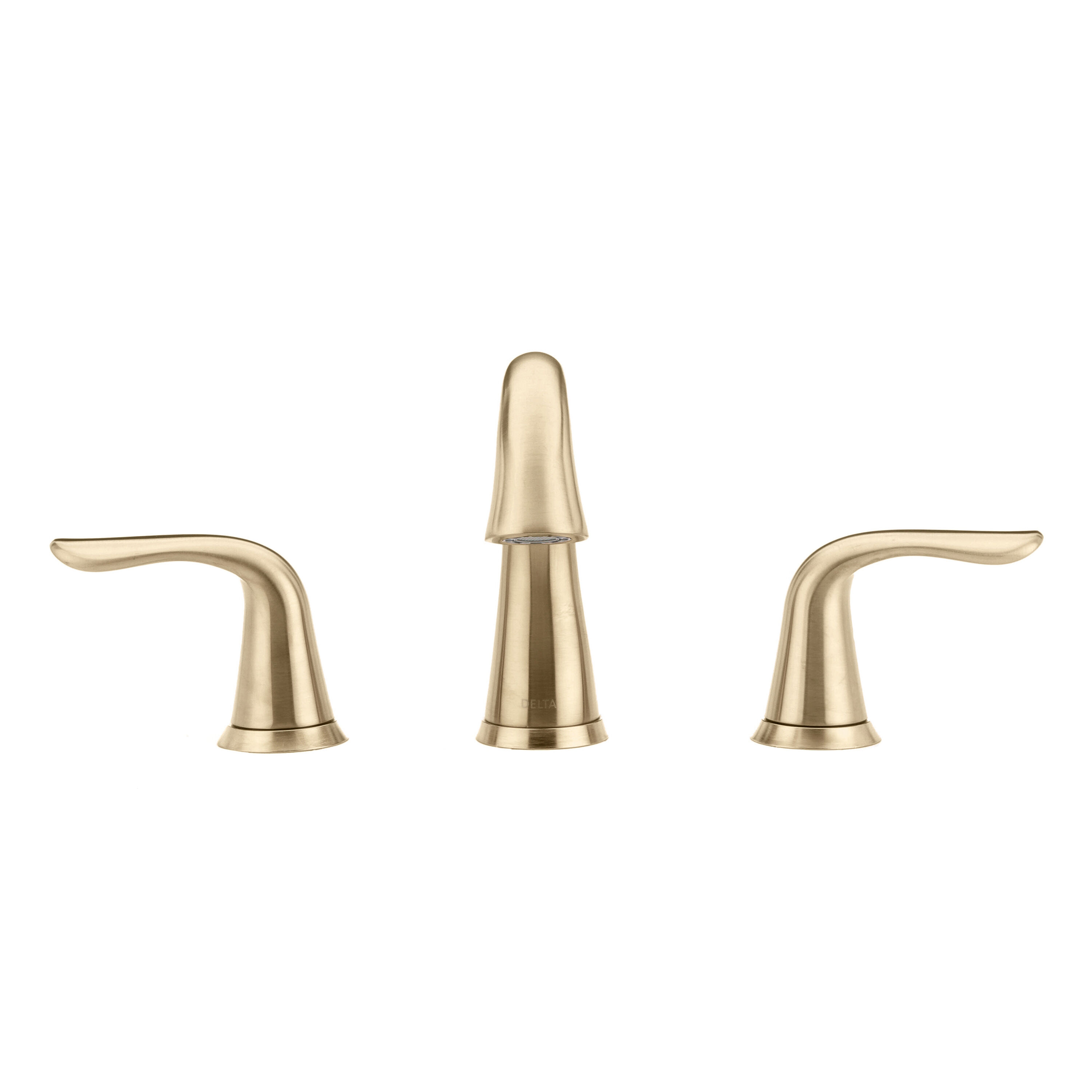 Two Handle Widespread Bathroom Faucet in Champagne Bronze 3538