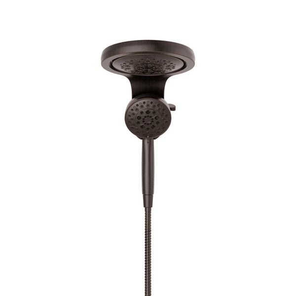 HydroRain&reg; H2Okinetic&reg; 5-Setting Two-in-One Shower Head (Recertified)